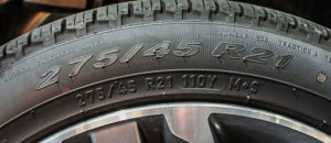 tyre sizes
